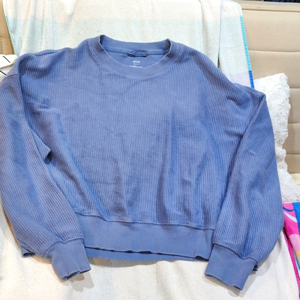 Ribbed Cropped Sweater by Aerie.  Size S/P
